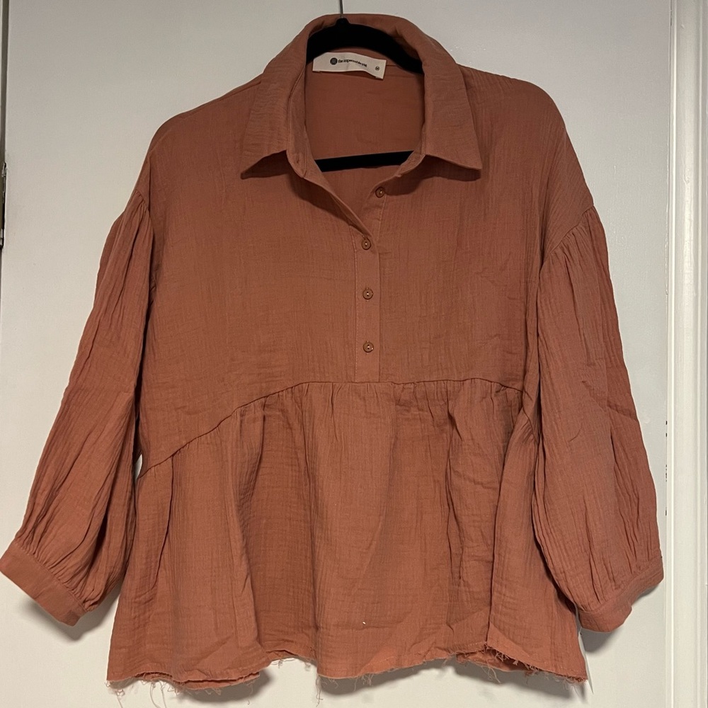 Mauve blouse